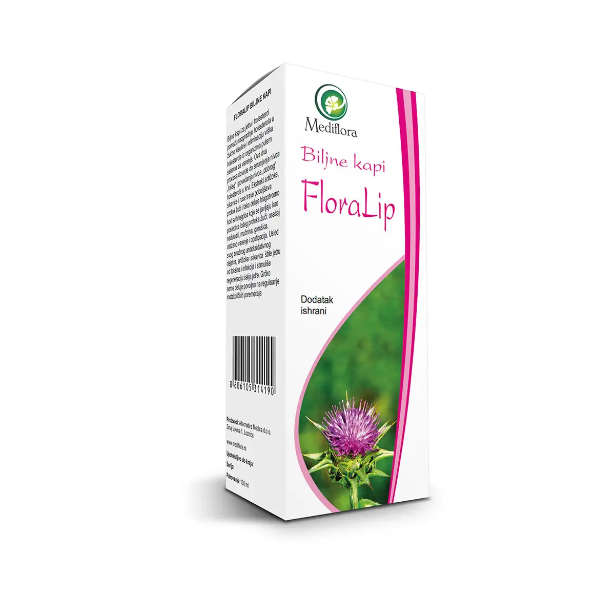 FLORALIP kapi 100ml - Biljna Apoteka Mediflora