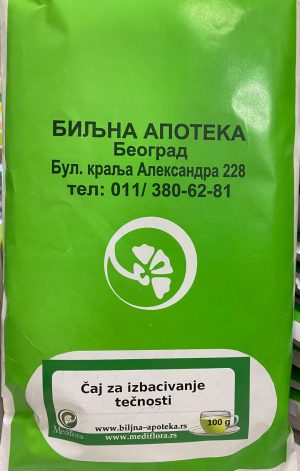 Čaj za izbacivanje tečnosti
